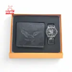 طقم 2 قطعة ( محفظة - ساعة ) شكل 2 - GFC6