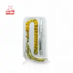 طقم قلم مع سبحة اصفر - GFT1