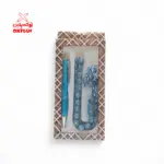 طقم قلم مع سبحة سماوي - GFT2