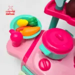 مطبخ حجم كبير 30 قطعة، صوت ونور - KT2
