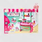 مطبخ حجم كبير 30 قطعة، صوت ونور - KT2