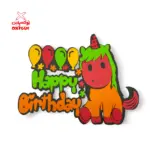 طارة فوم يوني كورن Happy Birth Day - BSH9