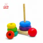 اشكال تطابق دوائر صغيرة - خشب - TN7