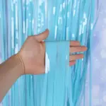 ستائر مناسبات ازرق فاتح - PSI1