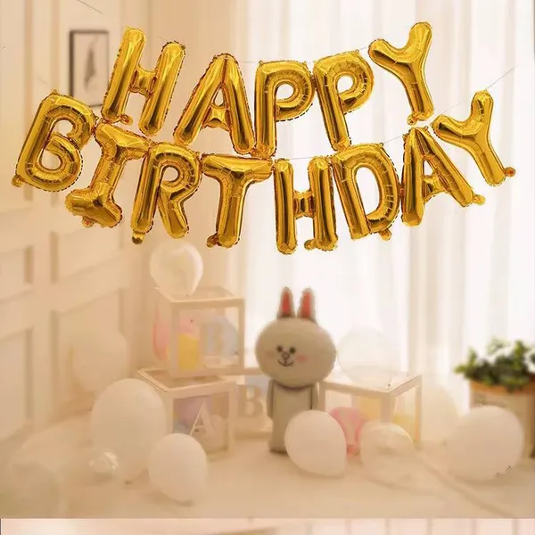 تعليقات هيليوم حروف Happy Birth Day