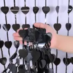 ستائر مناسبات قلب - الوان مختلفة - PSI2