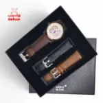 ساعة مونت بلانك جلد 2 غيار (2)