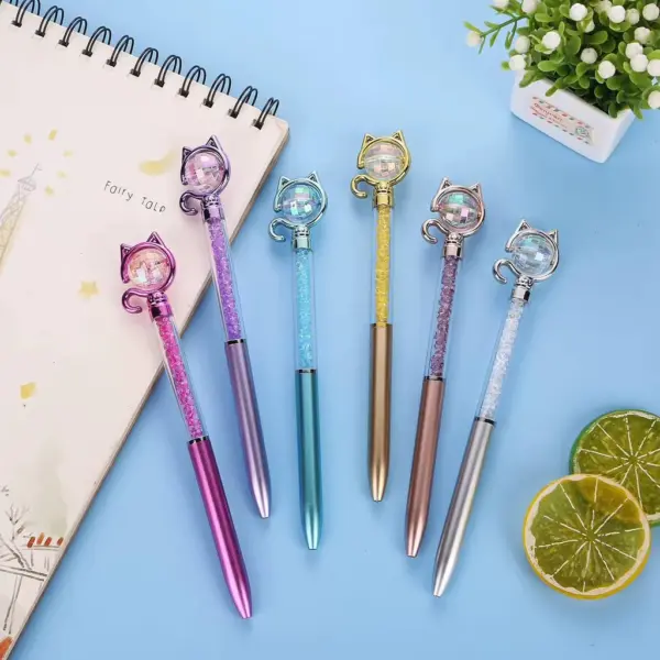 قلم  جاف شكل قطه