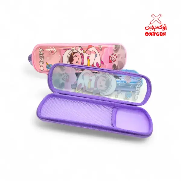 مقلمة سيليكون وجه شفاف