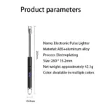 ⁦ولاعة كهربائية قابلة لاعادة الشحن بمنفذ USB⁩ - الصورة ⁦4⁩